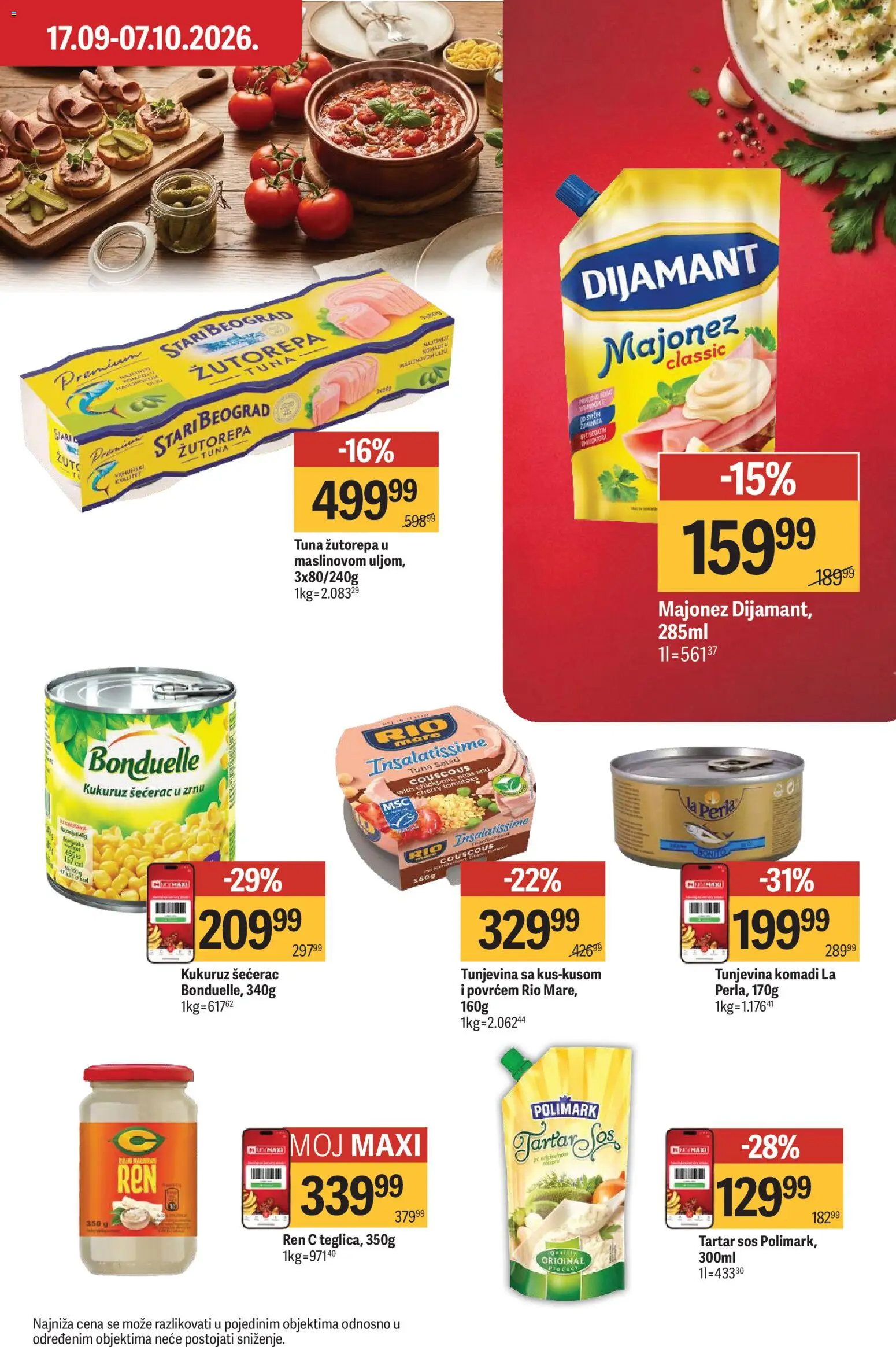 Maxi katalog - važi od 17.09.2026 | Strana: 21