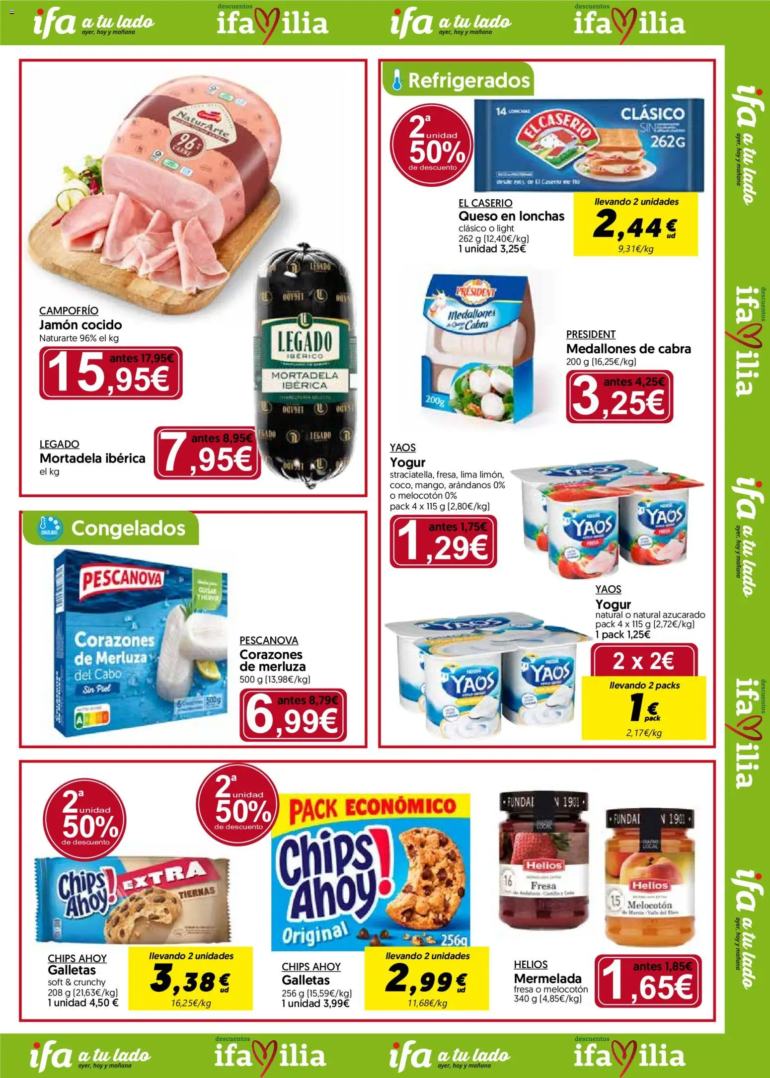 Hiper Usera folleto │ válido desde el 13/07/2026 | Página: 3 | Productos: Medallones, Jamón, Galletas, Mortadela