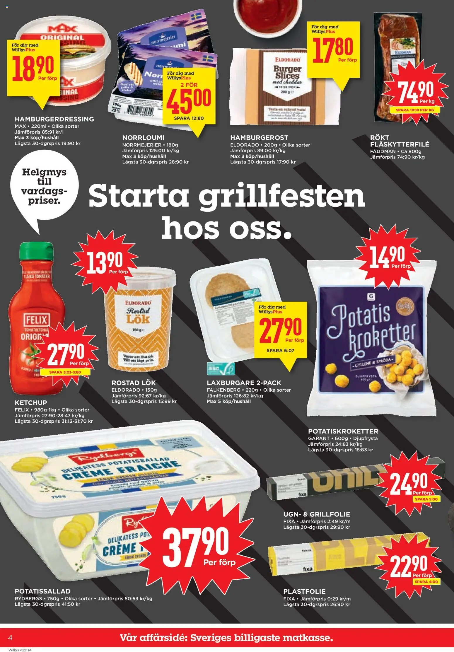 Willys reklamblad aktuell från 25.05.2026 | Sida: 4