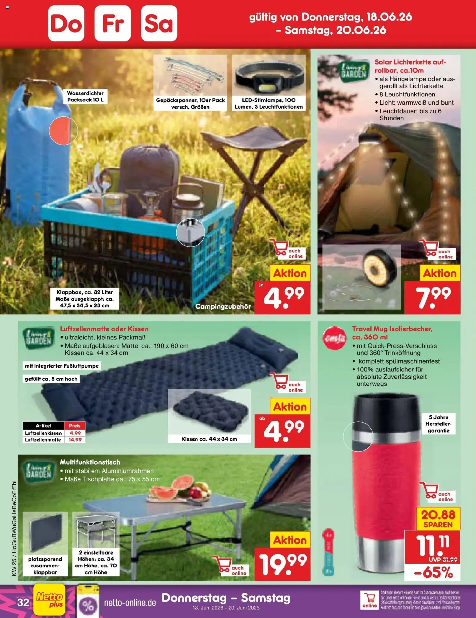 Netto Marken-Discount Prospekt Stemwede-Dielingen – gültig ab 14.06.2026 | Seite: 42 | Produkte: Kissen