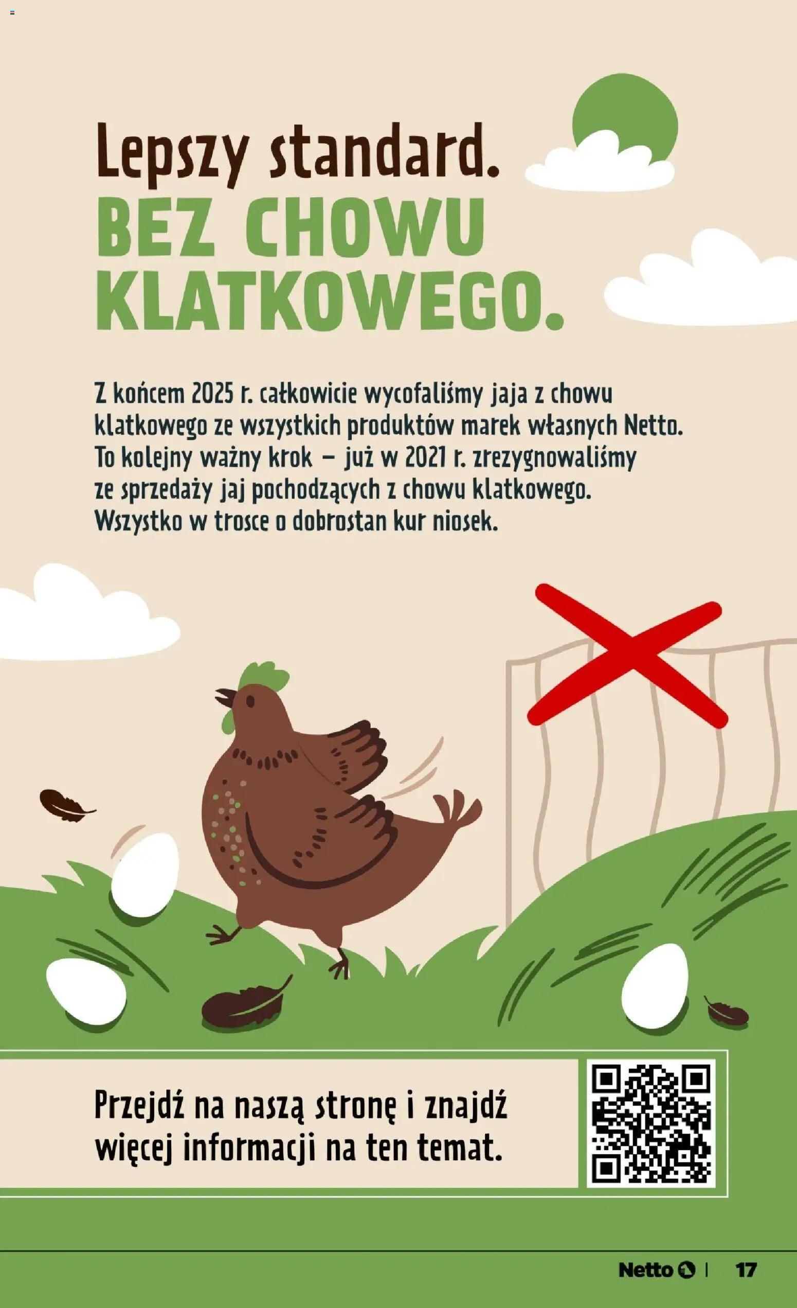 Netto gazetka od poniedziałku od 19.10.2026 | Strona: 17 | Produkty: Jaja