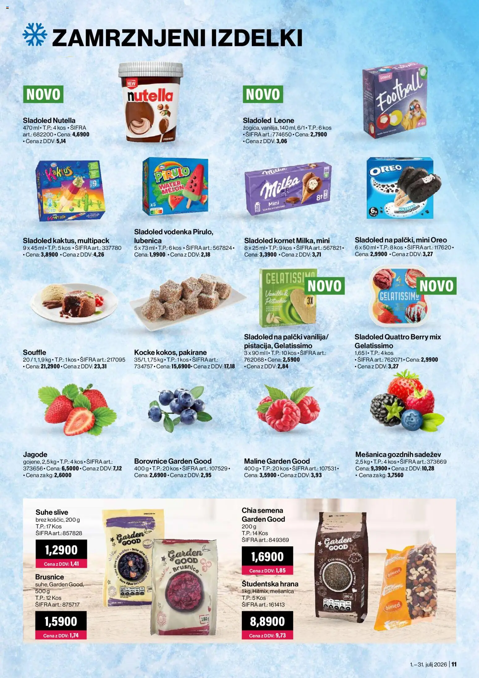 Novi Mercator katalog ponudbe – veljaven od 01.07.2026 | Stran: 11