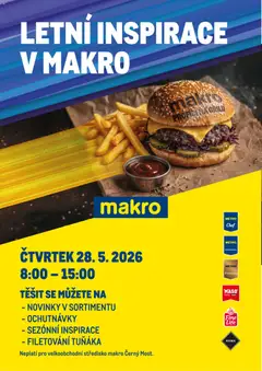 Náhled letáku Makro leták - Letní inspirace v makro od 28.05.2026