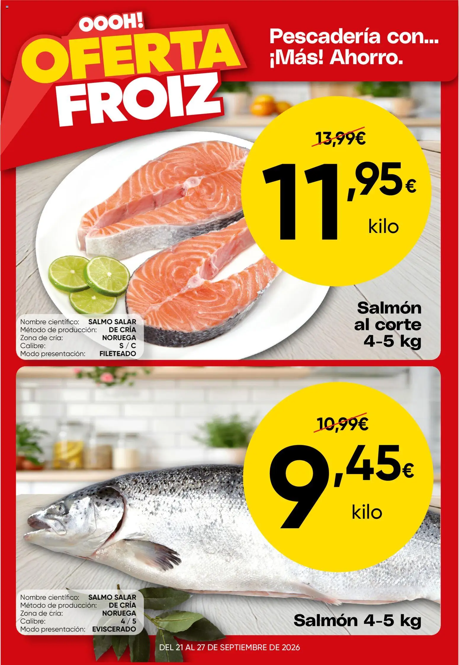 Froiz Oferta semanal │ válido desde el 21/09/2026 | Página: 2