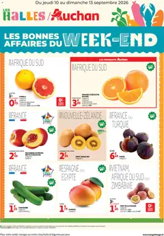 Auchan Les bons plan du week end dans votre hyper - Voorbeeld van een folder van Auchan, geldig van 10/09/2026