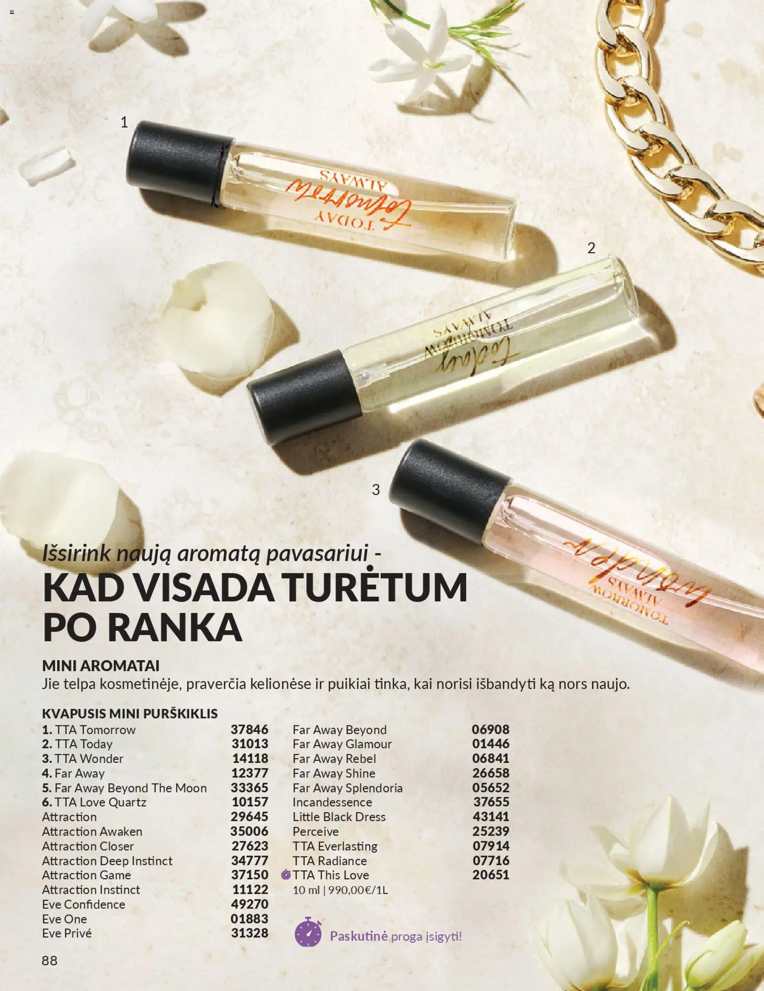 AVON akcijos nuo 2026.04.01 | Puslapis: 88