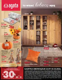 Pogląd oferty "Salony Agata gazetka" - ważna od 22.09.2026