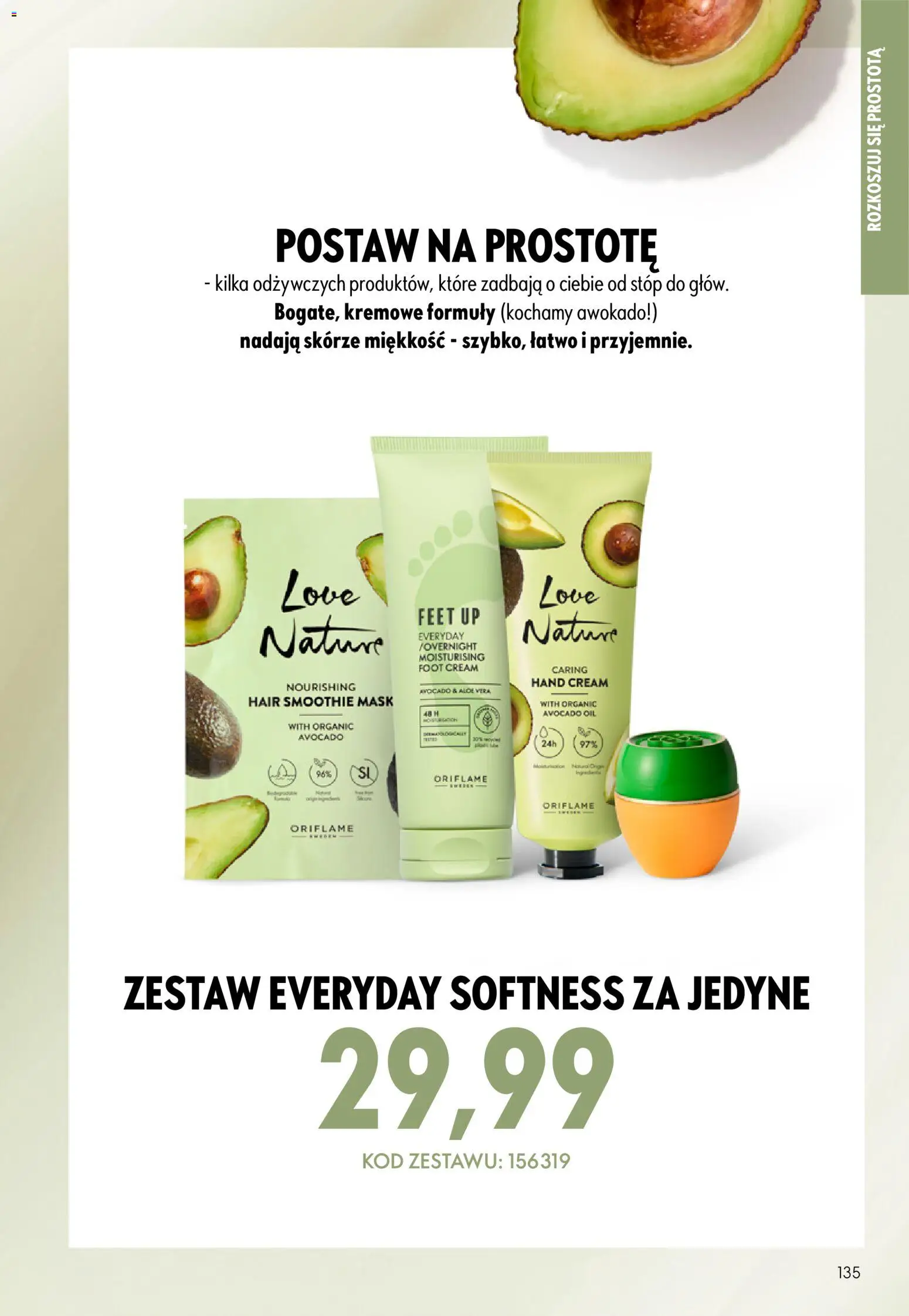 Oriflame Katalog 9 2026 od 17.06.2026 | Strona: 135 | Produkty: Smoothie, Awokado