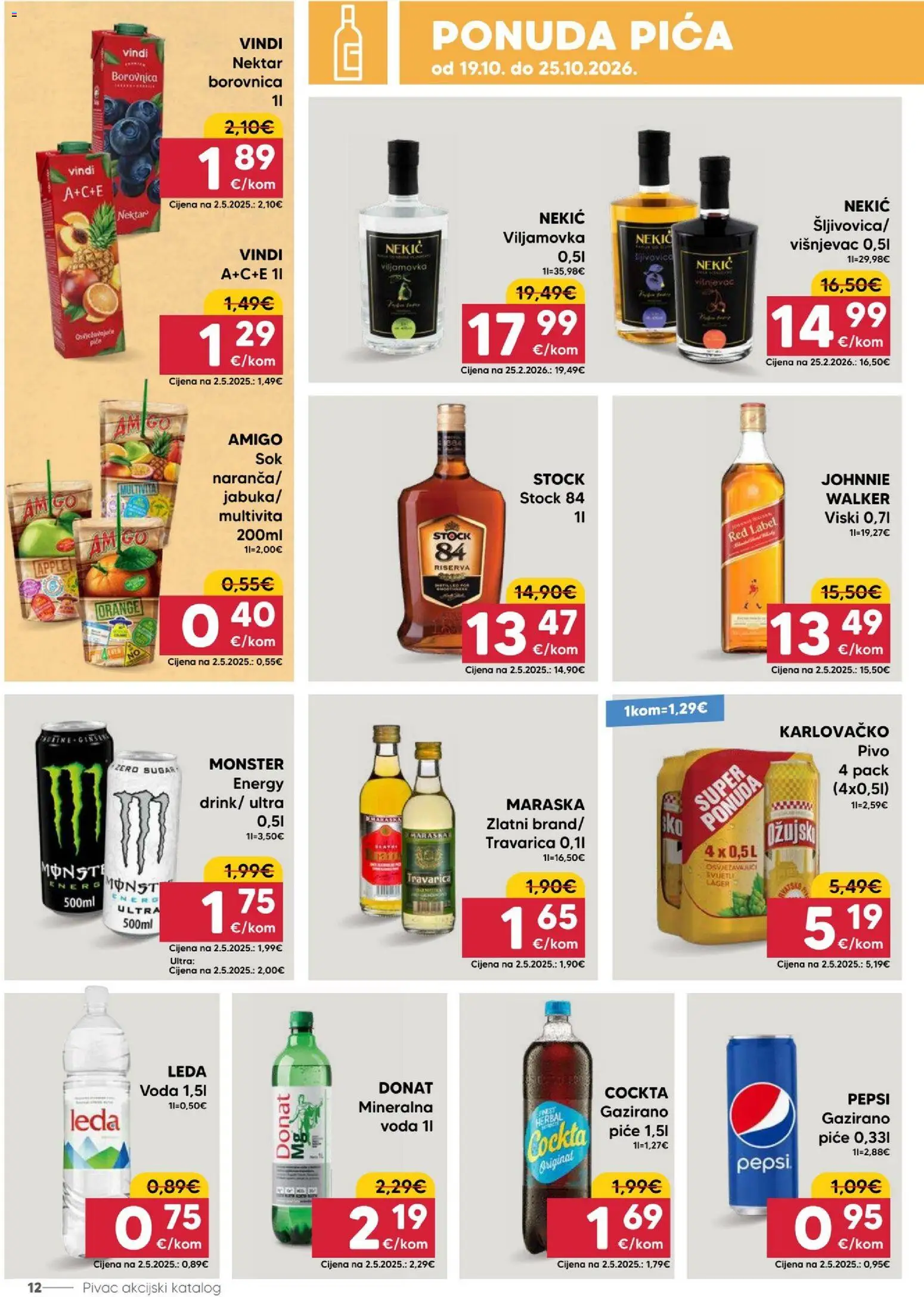 Pivac katalog | vrijedi od 19.10.2026 | Stranica: 12