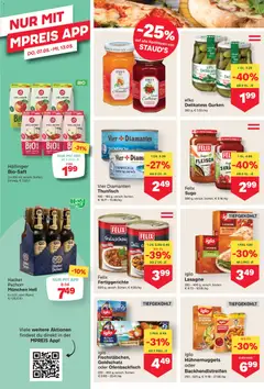 MPREIS Flugblatt ab 07.05.2026 gültig | Seite: 12 | Produkte: Pasta, Fertiggerichte, Apple, Fisch