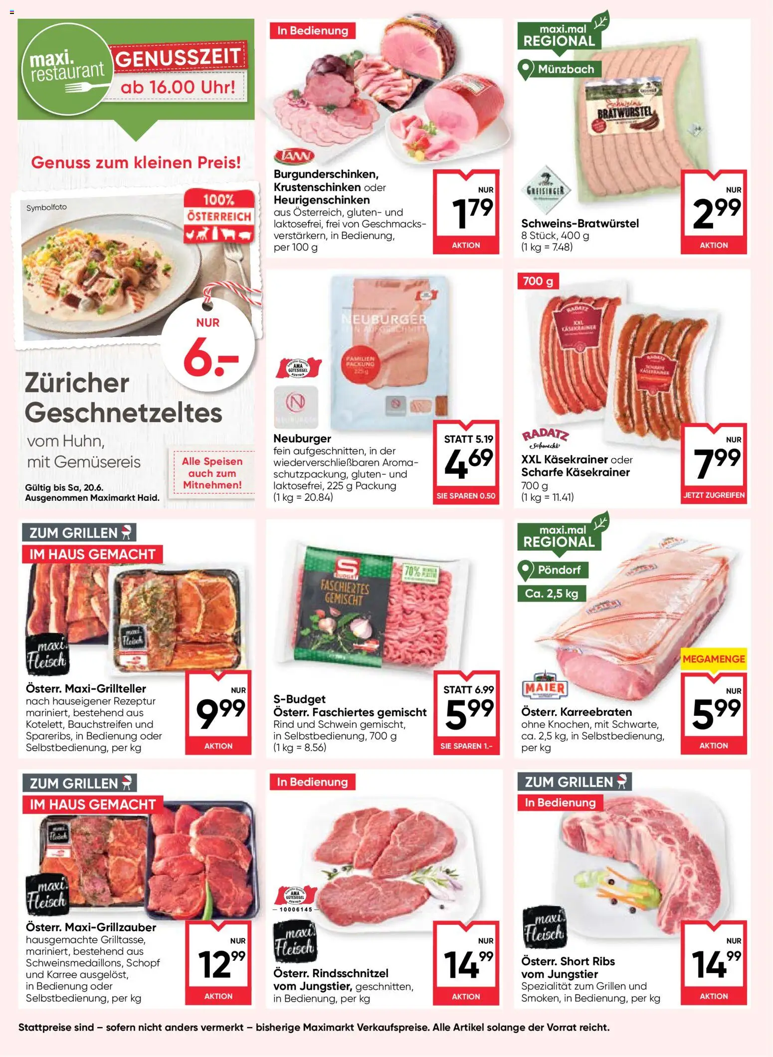 Maximarkt Flugblatt gültig ab 18.06.2026 | Seite: 8 | Produkte: Uhr