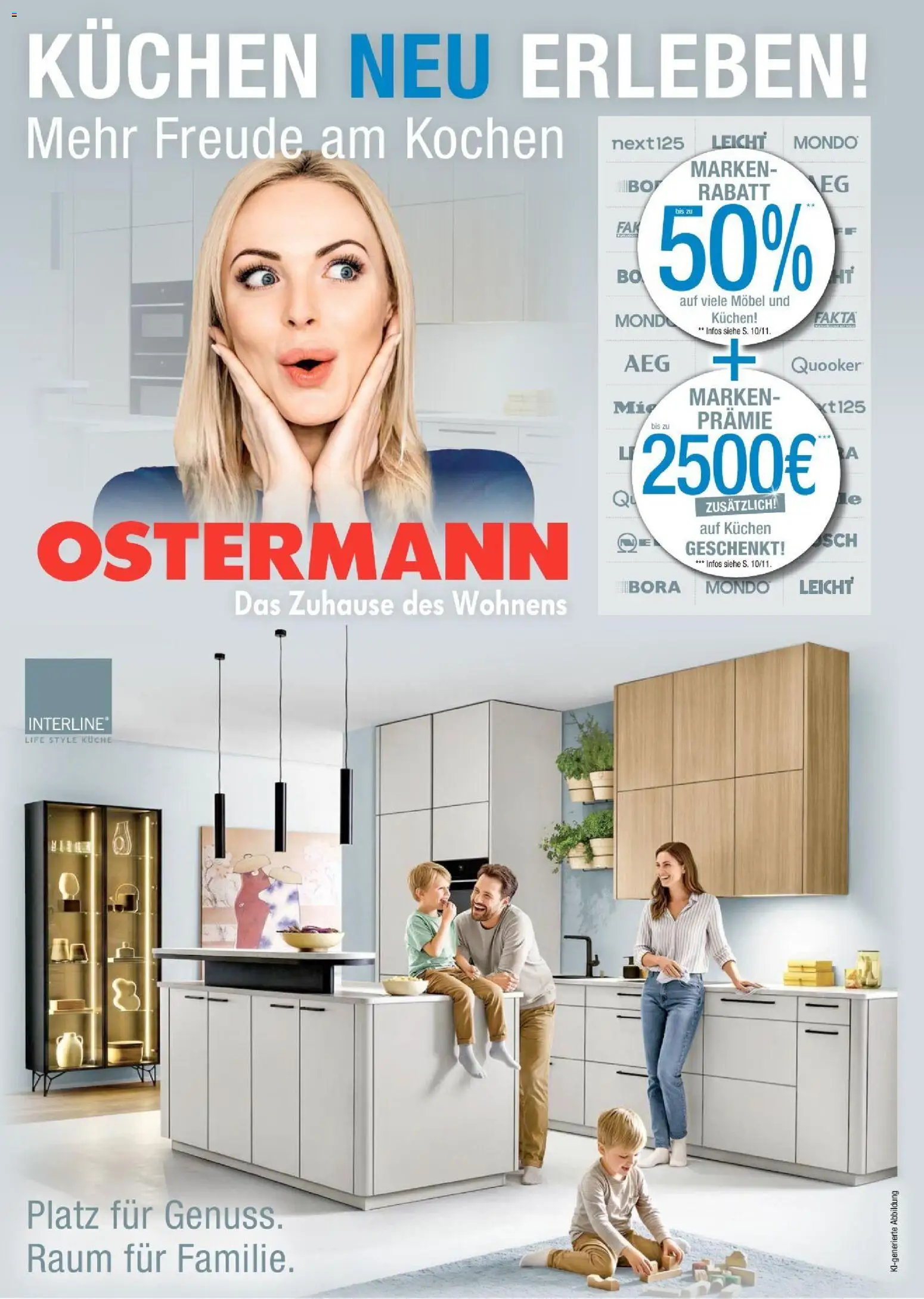 Ostermann - Fakta Küchenjournal 2026 – gültig ab 03.09.2026 | Seite: 1 | Produkte: Küche, Kuchen
