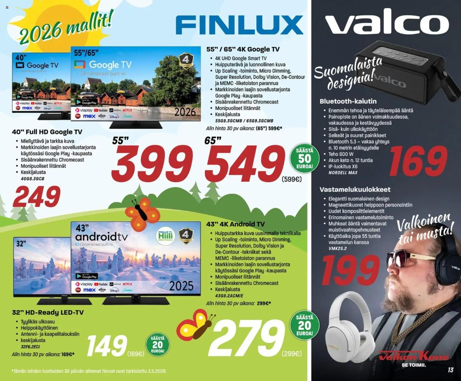 Veikon Kone tarjoukset – voimassa 04.05.2026 alkaen | Sivu: 13