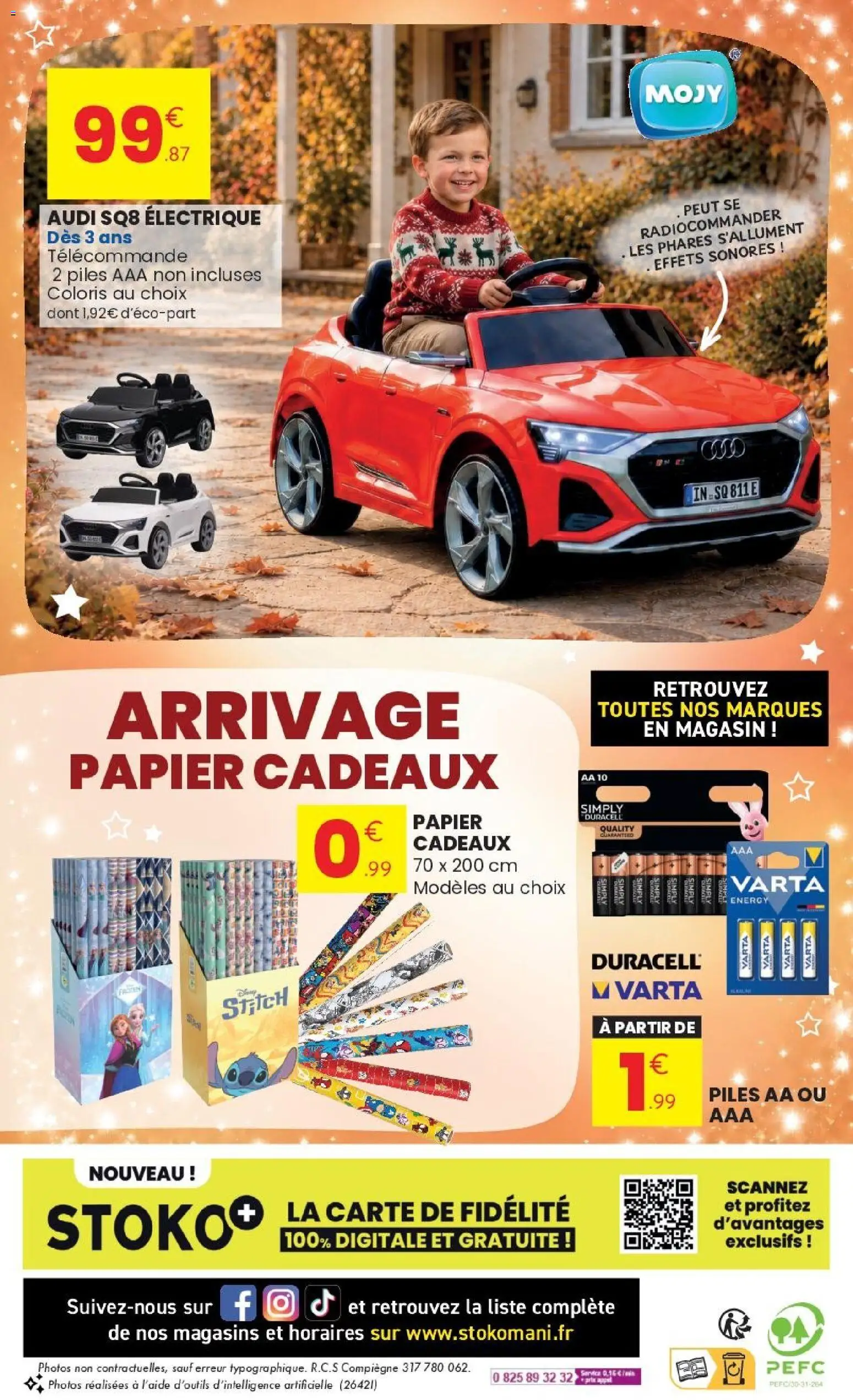 {H1} | Page: 16 | Produits: Piles AA, Télécommande, Piles