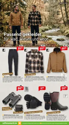 Raiffeisen Markt Prospekt ab 01.11.2026 gültig | Seite: 5 | Produkte: Tasche, Gummistiefel, Kappe