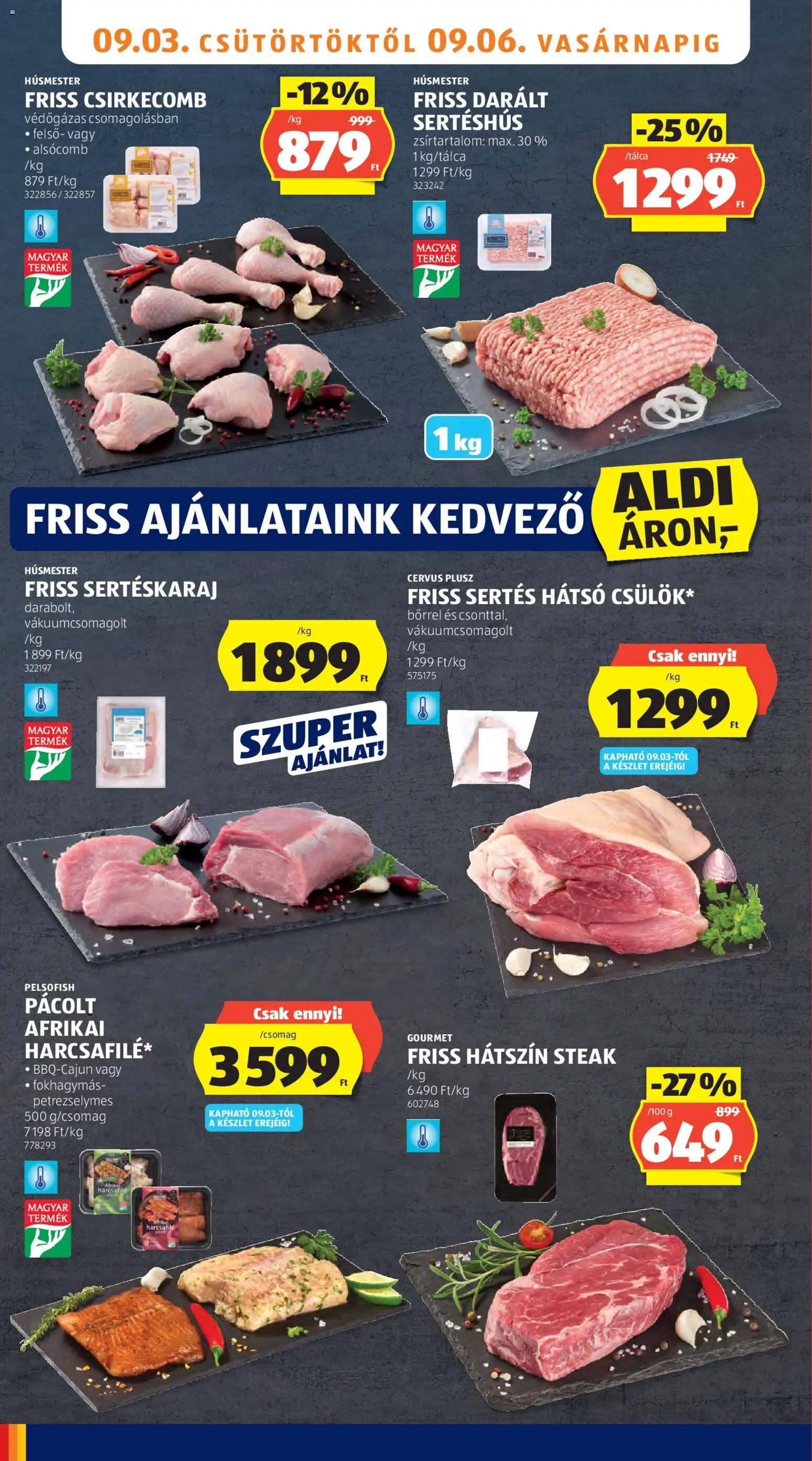 Aldi akciós ujság - amely érvényes a következő dátumtól: 2026.09.03. | Oldal: 10