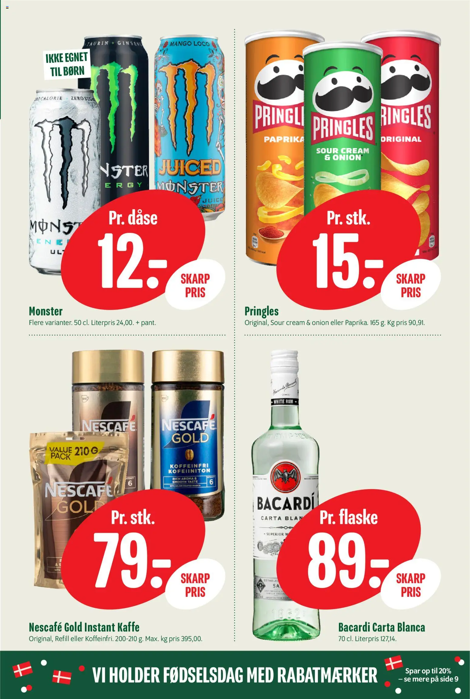 Min Købmand tilbudsavis – gyldig fra 21/08/2026 | Side: 13 | Produkter: Mango, Juice, Paprika, Instant Kaffe