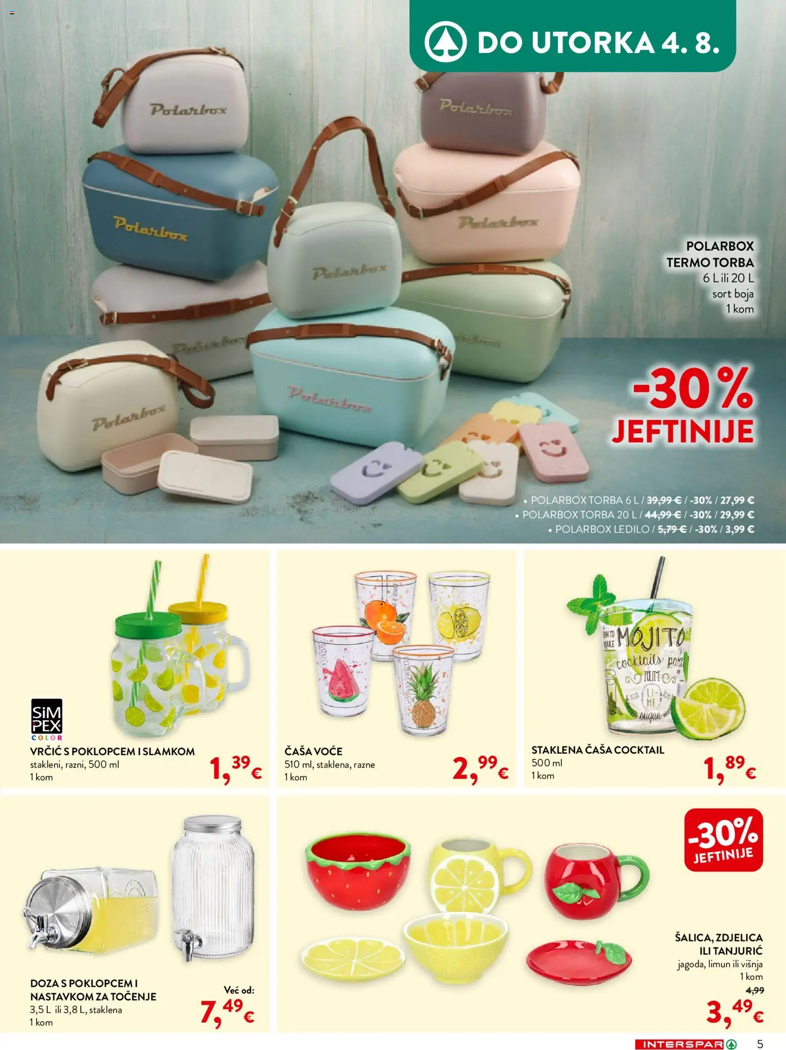 Interspar katalog | vrijedi od 27.05.2026 | Stranica: 8 | Proizvodi: Voće, Limun, Torba