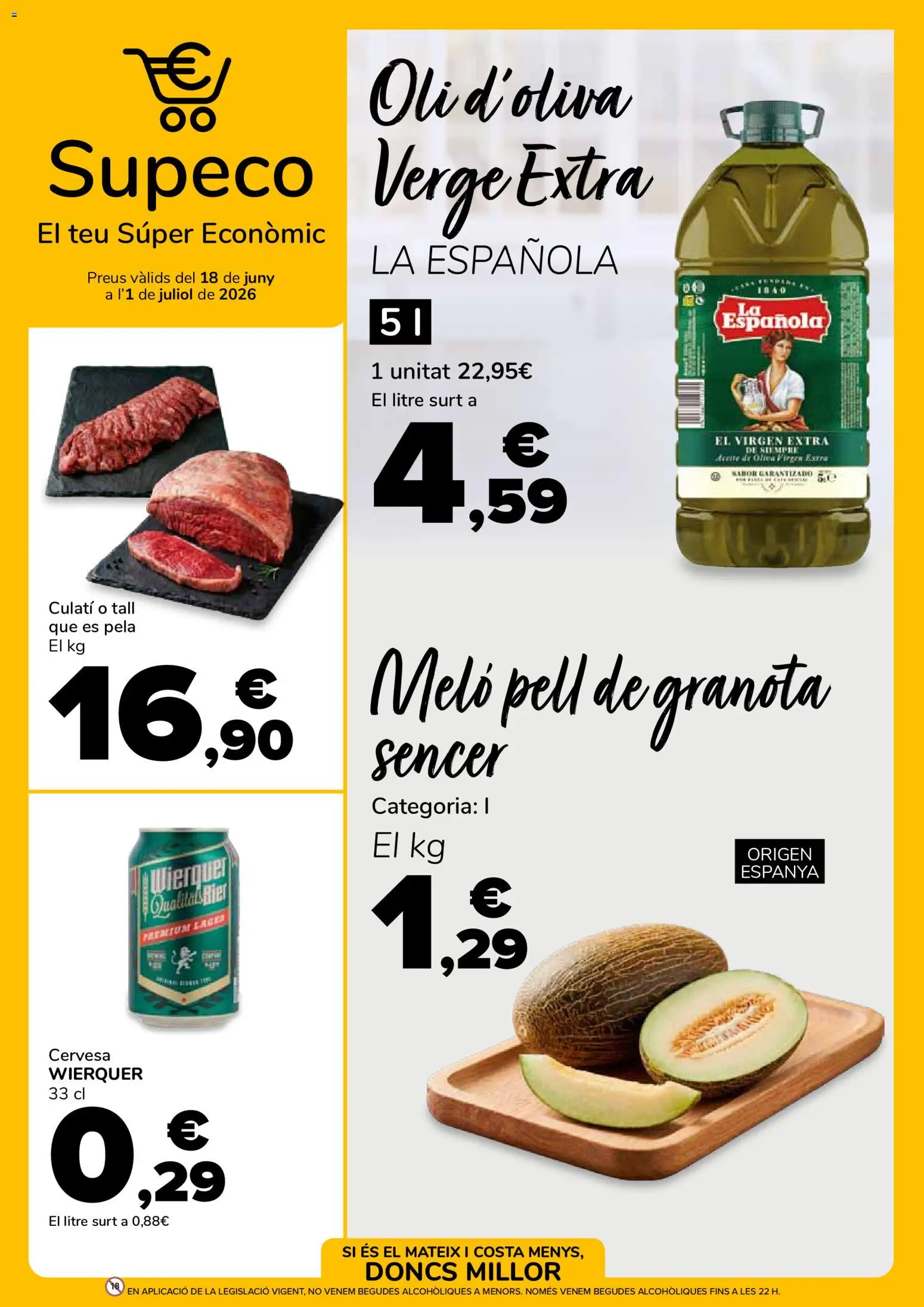Supeco folleto │ válido desde el 18.06.2026 | Página: 1