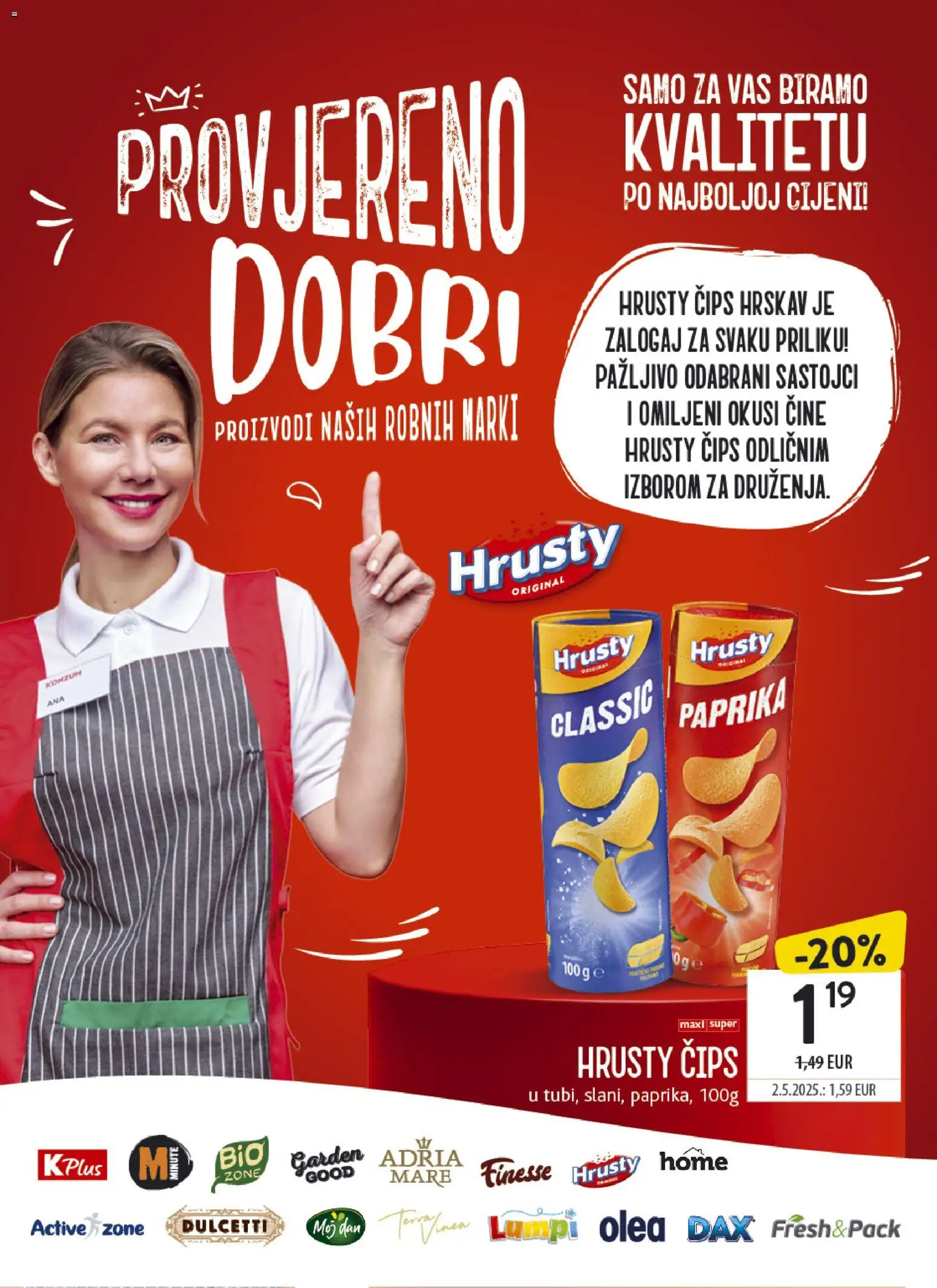 Konzum katalog | vrijedi od 17.06.2026 | Stranica: 49 | Proizvodi: Paprika, Čips