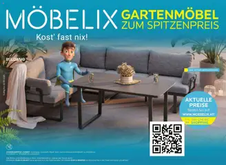 Möbelix Gartenmöbel Mistelbach, Zams, Zell Am See ab 13.04.2026 gültig