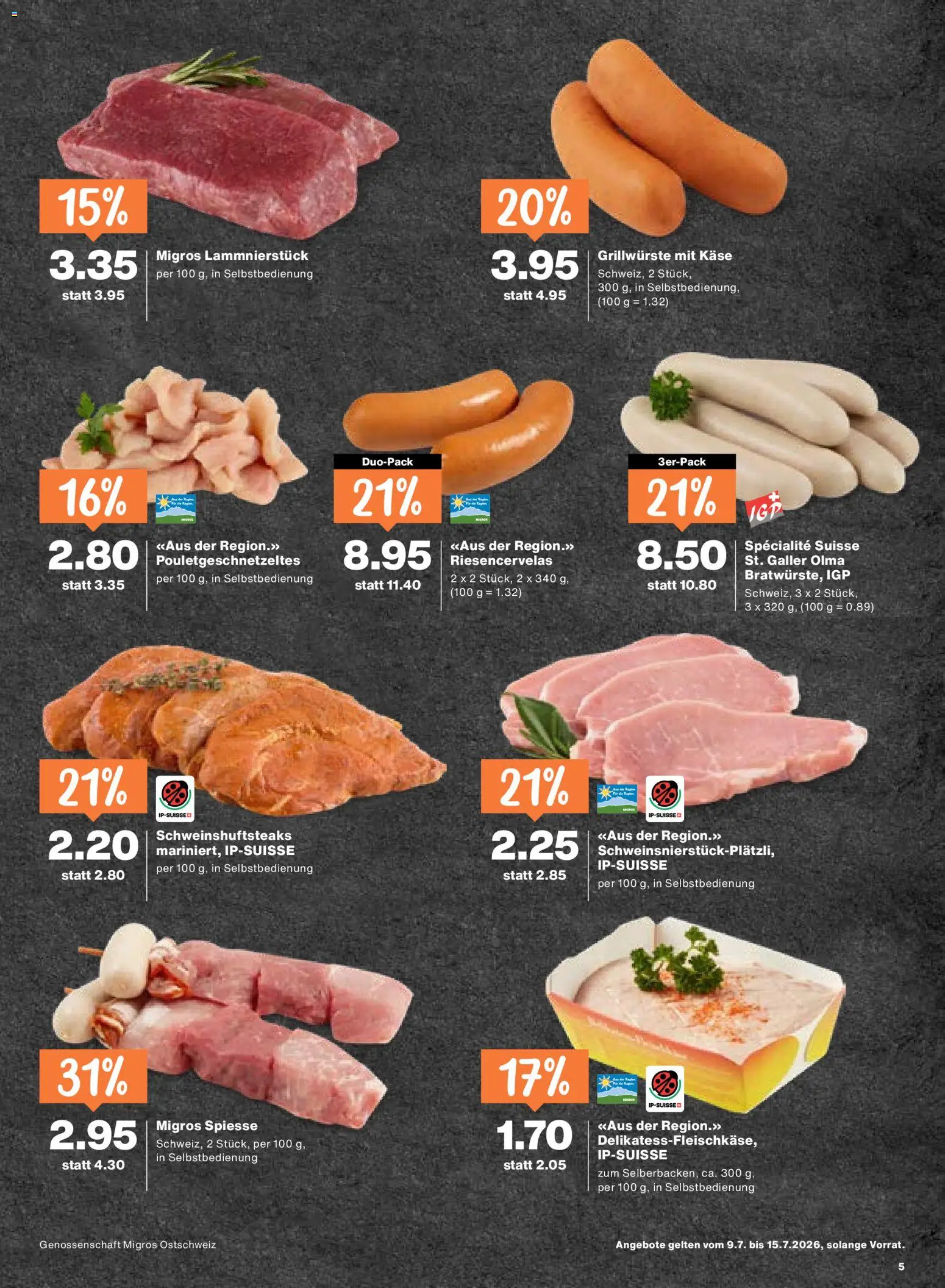 Migros aktionen – gültig ab 09.07.2026 | Seite: 5