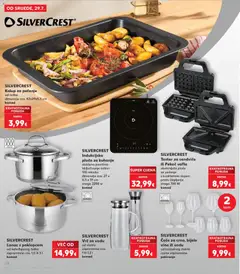 SILVERCREST Indukcijska ploča za kuhanje, staklena površina isključivanje nakon 120 minuta dimenzije cca. 27 x 6,3 x 31 cm snaga 2200 W komad - Pregled kataloga iz trgovine Kaufland, vrijedi od 29.07.2026 | Stranica: 24