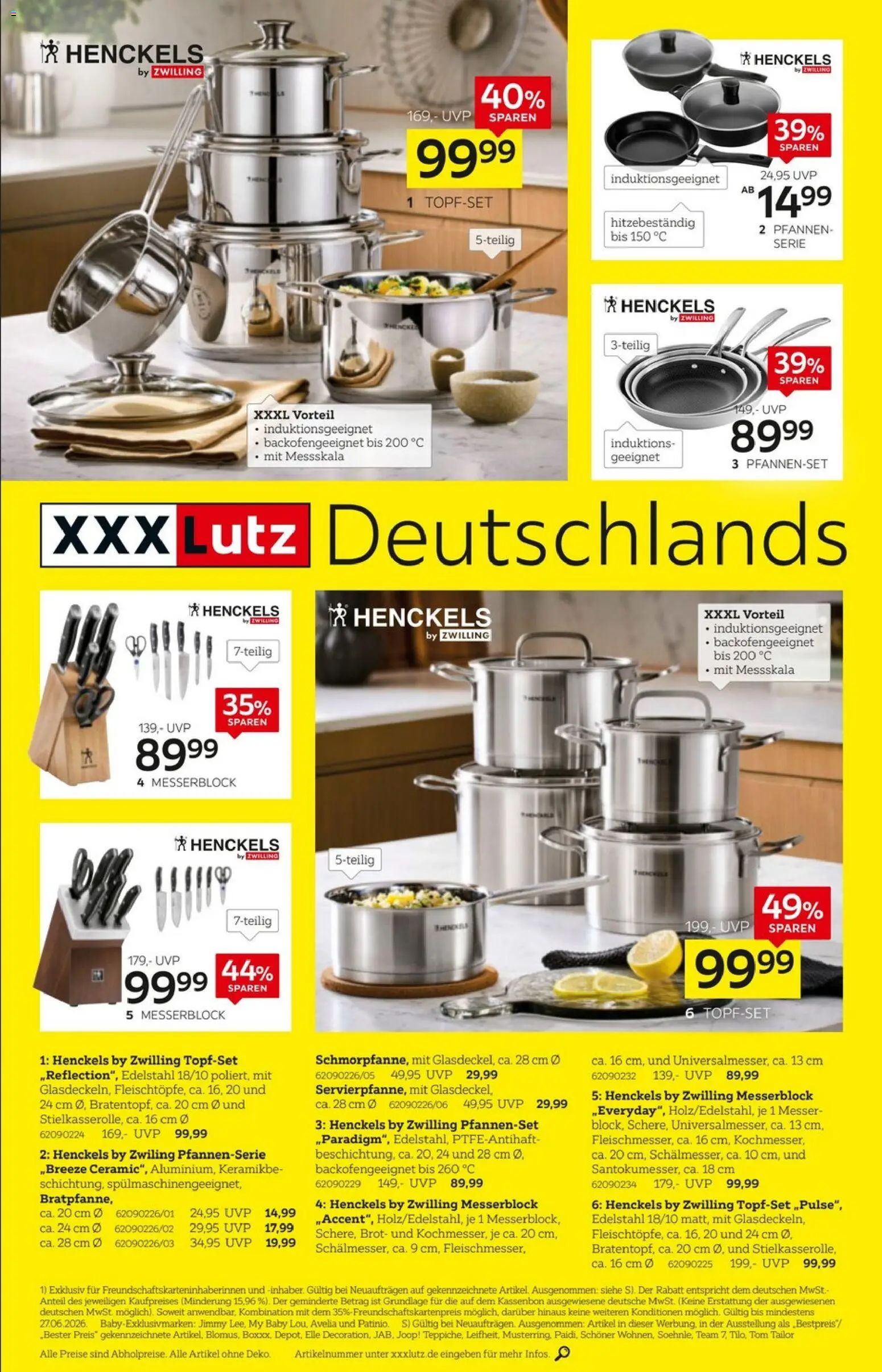XXXLutz Deutschlands größter SSV – gültig ab 06.06.2026 | Seite: 2 | Produkte: Brot
