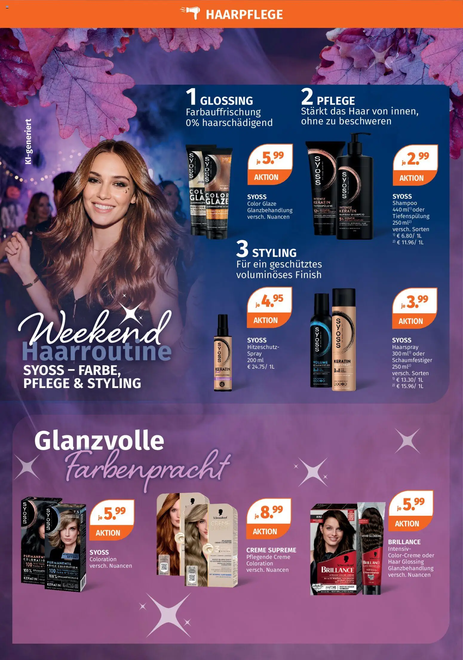 Müller Beauty-Momente gültig ab 19.10.2026 | Seite: 2 | Produkte: Schal, Haarspray, Creme, Maske