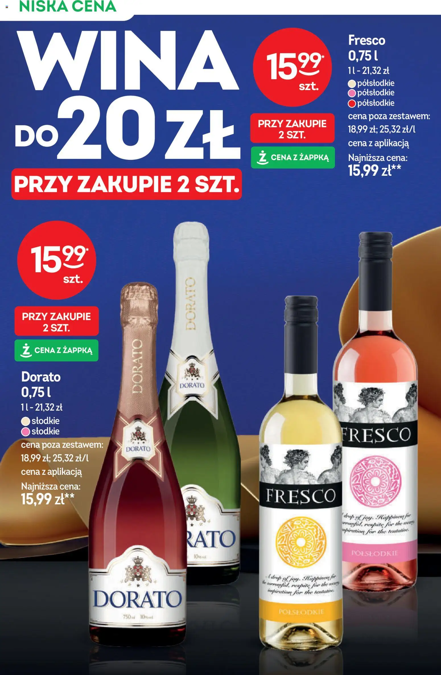 Żabka gazetka - Katalog win od 27.05.2026 | Strona: 4 | Produkty: Fresco