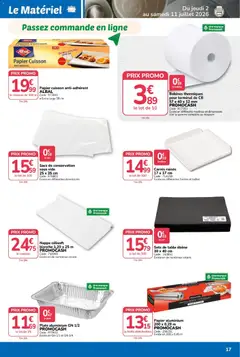 Promocash - Prévisualisation de Promocash catalogue valide à partir de 02/07/2026 | Page: 17 | Produits: Rouleau, Table, Papier aluminium, Nappe