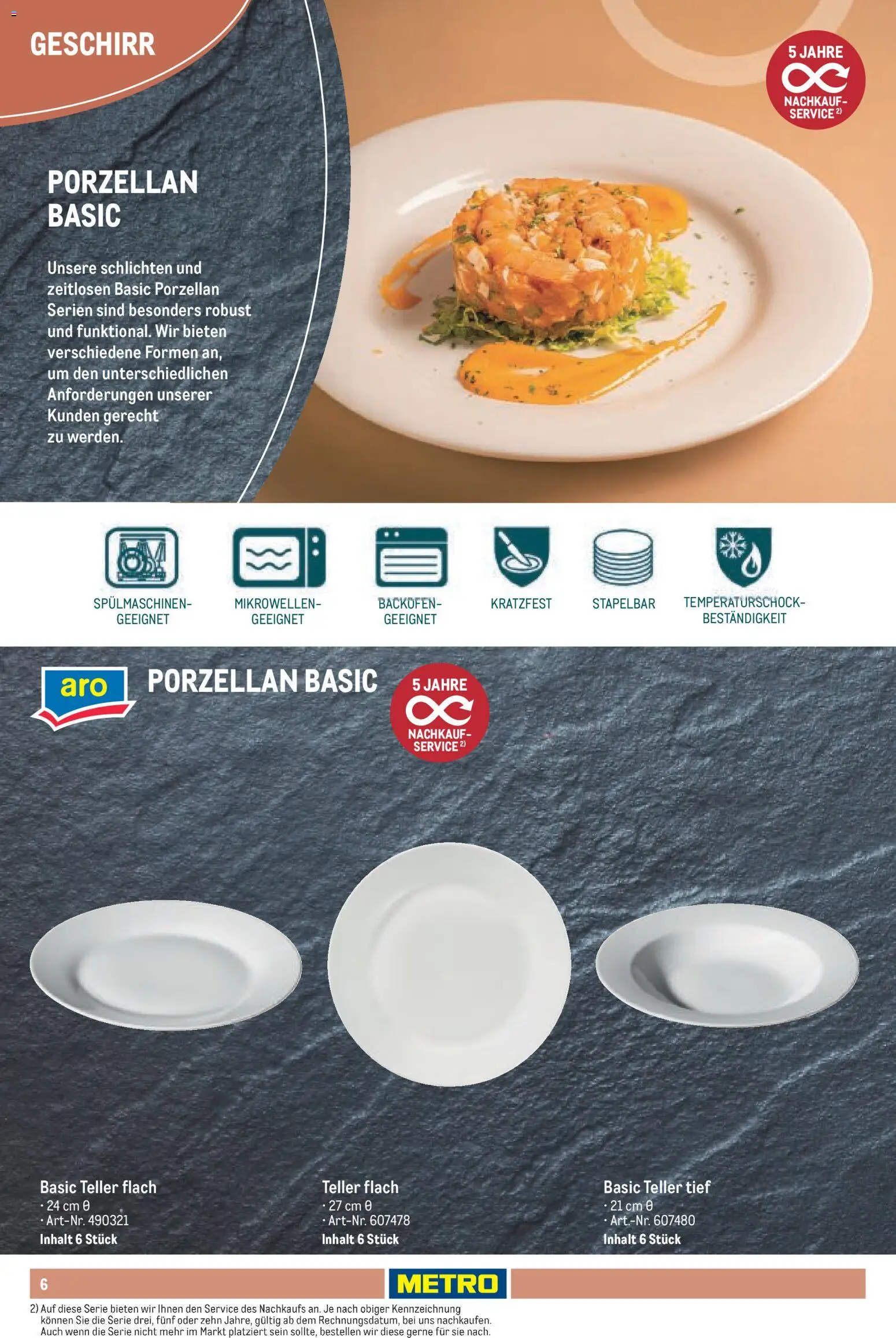 Metro Non Food Sortiment – gültig ab 15.06.2026 | Seite: 6 | Produkte: Backofen