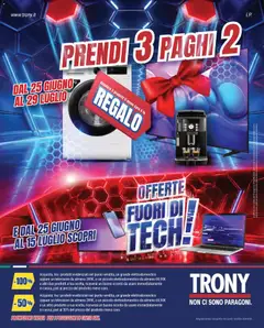Anteprima del volantino Trony volantino Sarno valido a partire dal 25/06/2026