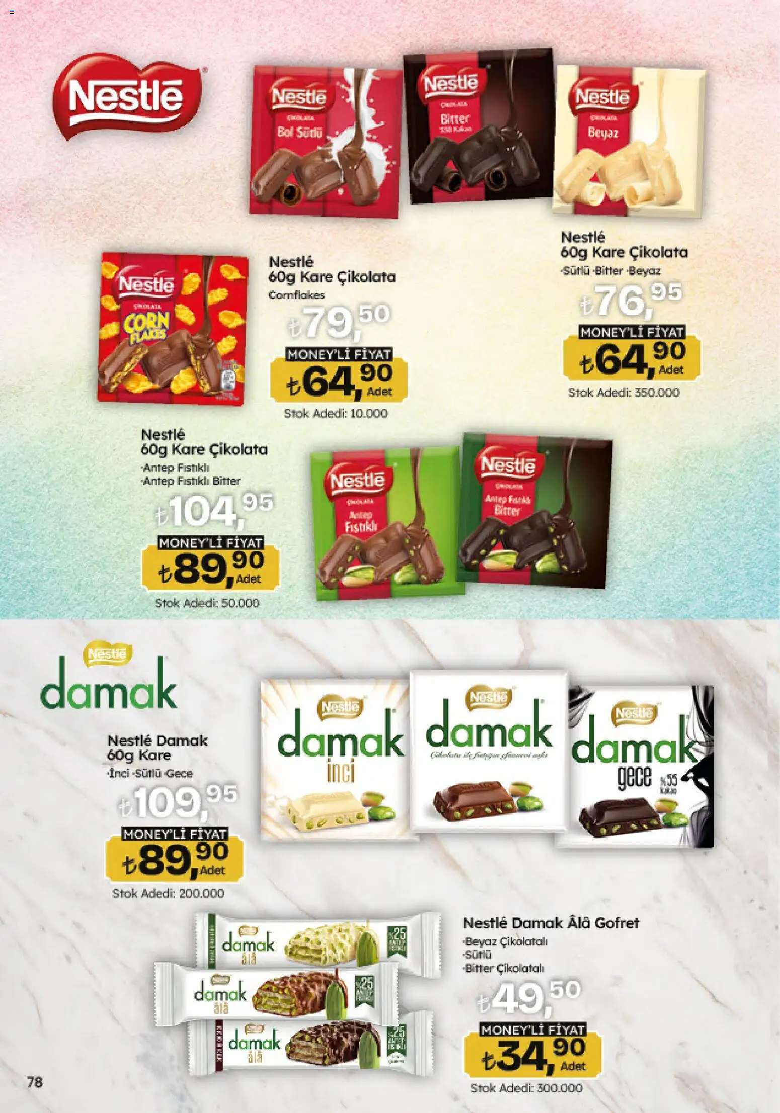 Migros Katalog - 5M Migroskop Dijital - 09 Temmuz 2026 tarihinden itibaren geçerlidir | Sayfa: 78 | Ürünler: Gofret, Çikolata