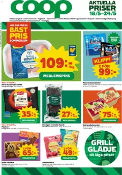 Coop Daglivs erbjudanden - Förhandsvisning av reklamblad från butik Coop Daglivs aktuell från 18.05.2026