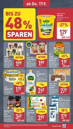 Aldi Aktueller Prospekt ab 14.09.2026 gültig | Seite: 33