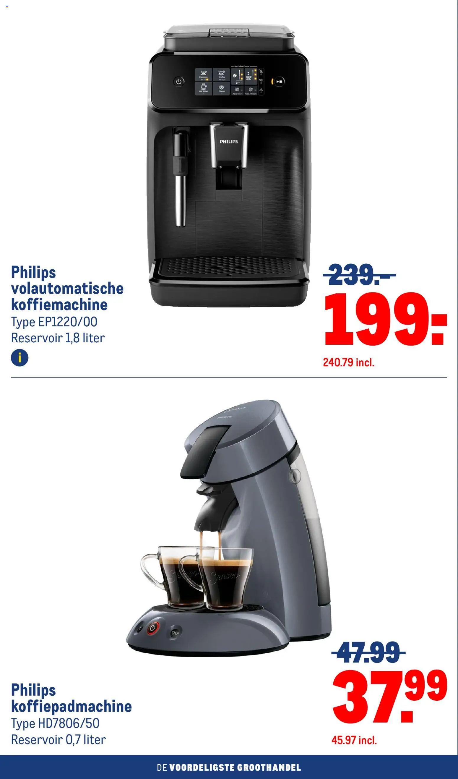 {H1} | Pagina: 78 | Producten: Koffiemachine