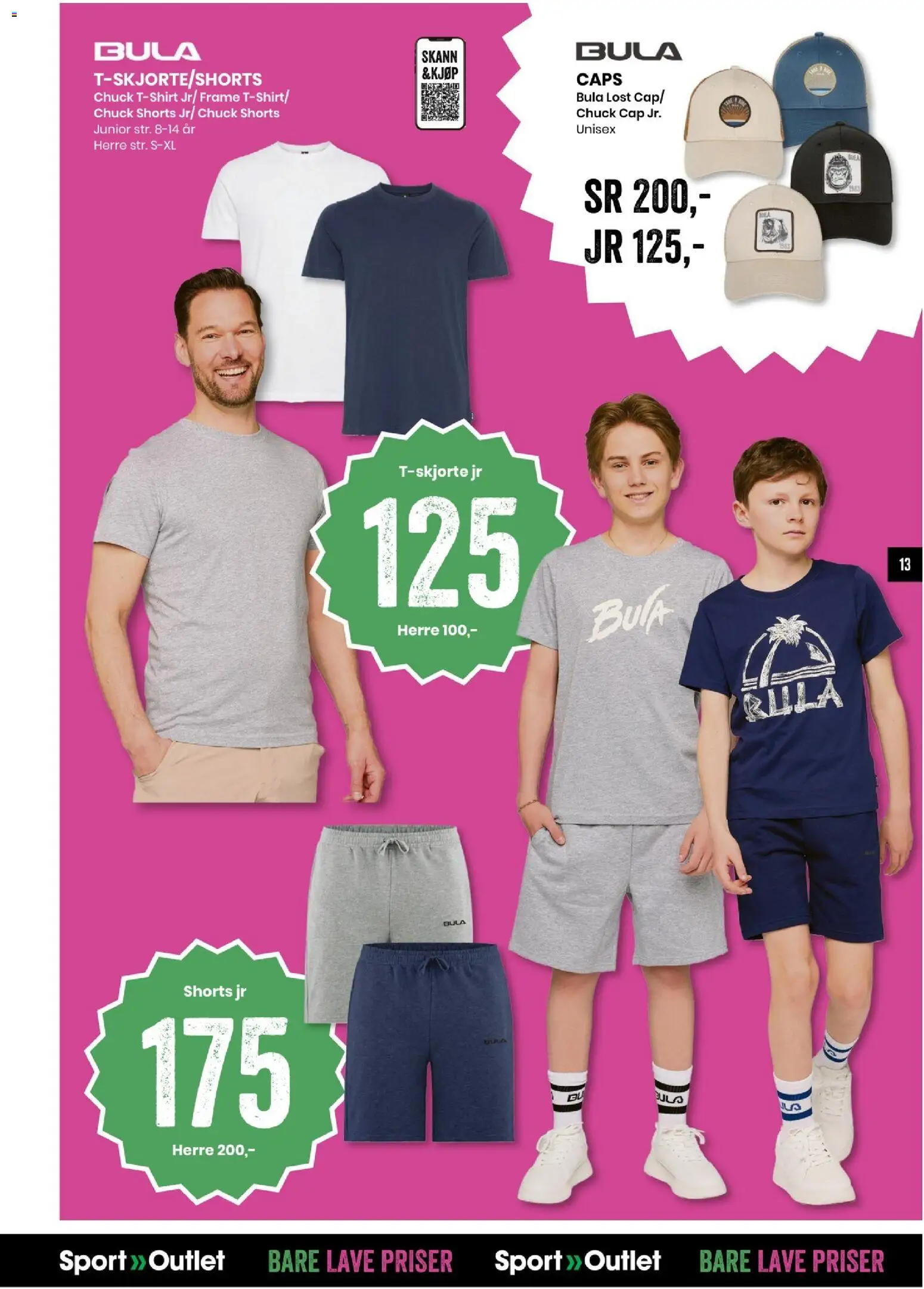 {H1} | Side: 13 | Produkter: Shorts, Caps