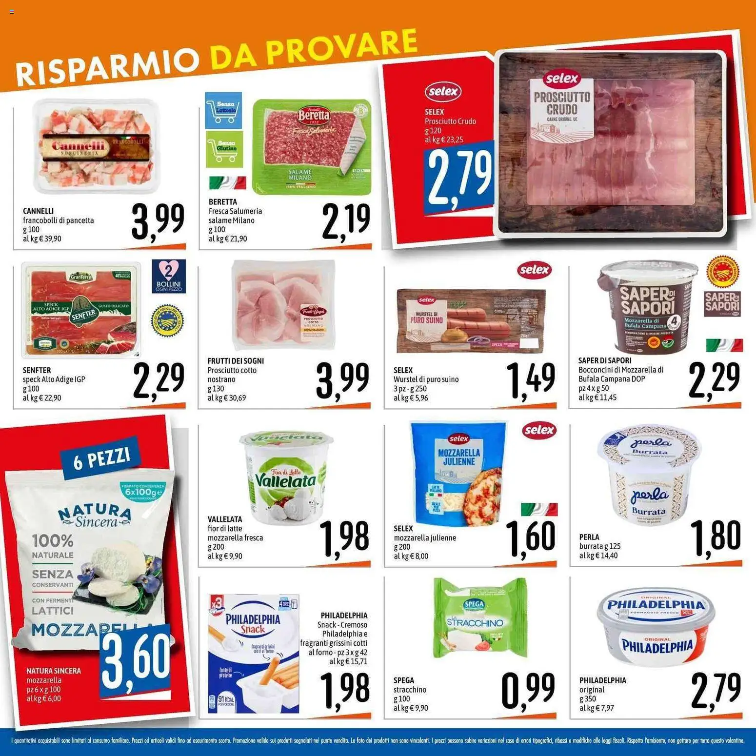 Volantino Emisfero del 30.04.2026 | Pagina: 16 | Prodotti: Suino, Wurstel, Stracchino, Terra