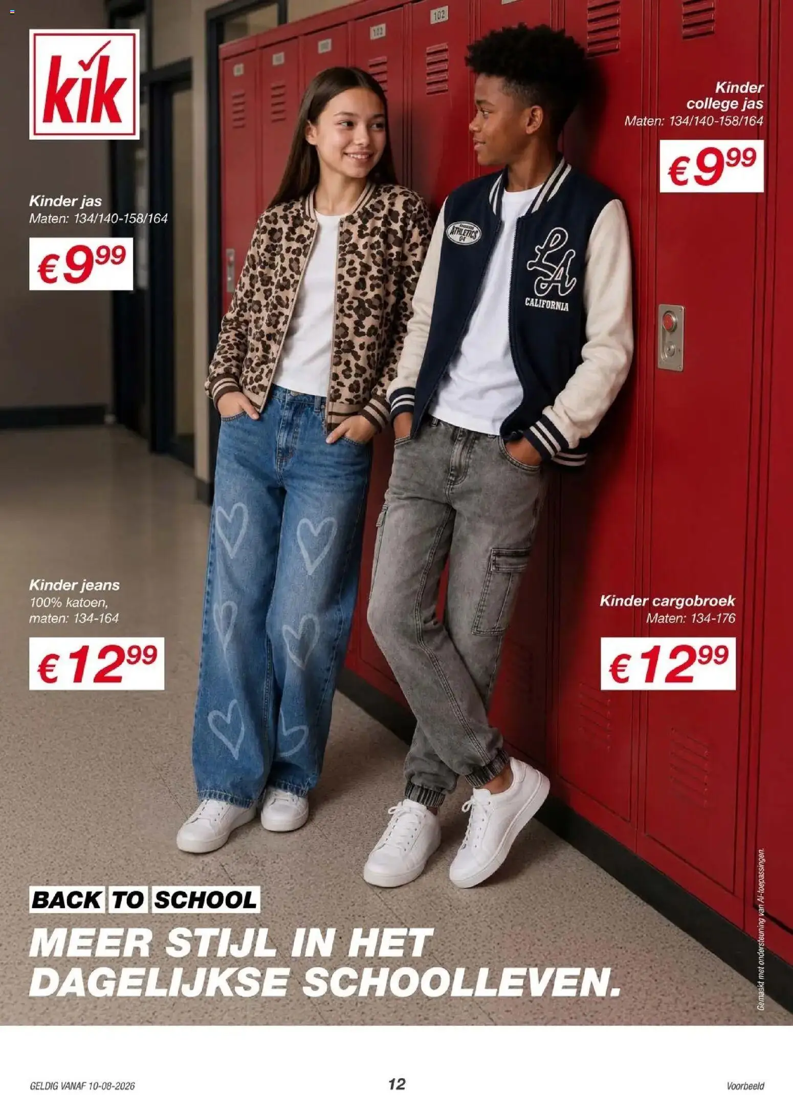 KiK folder vanaf 07-08-2026 || NIEUWE | Pagina: 12 | Producten: Jas, Kinder