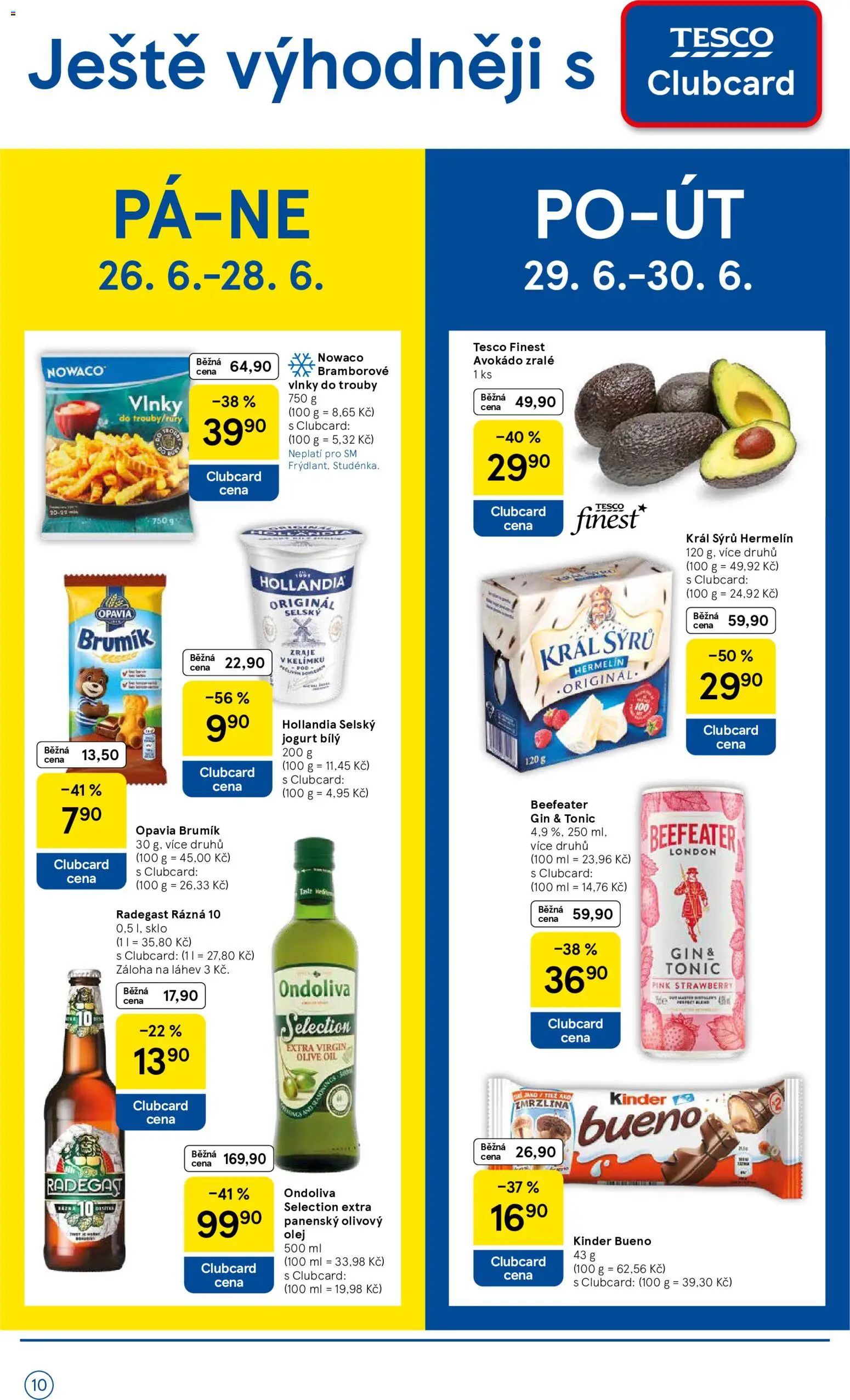 Tesco leták - Supermarket od 24.06.2026 | Strana: 10