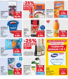 FROOTY Voćni sirup, 1 L - Pregled kataloga iz trgovine Kaufland, vrijedi od 06.08.2026 | Stranica: 31