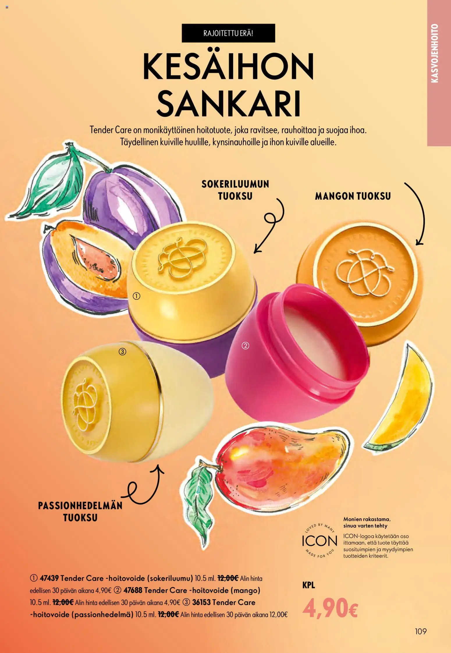 Oriflame - Esite 09 – voimassa 24/06/2026 alkaen | Sivu: 109 | Tuotteet: Mango, Tuoksu, Passionhedelmä