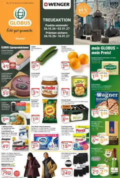 Globus Prospekt Waghäusel ab 26.10.2026 gültig