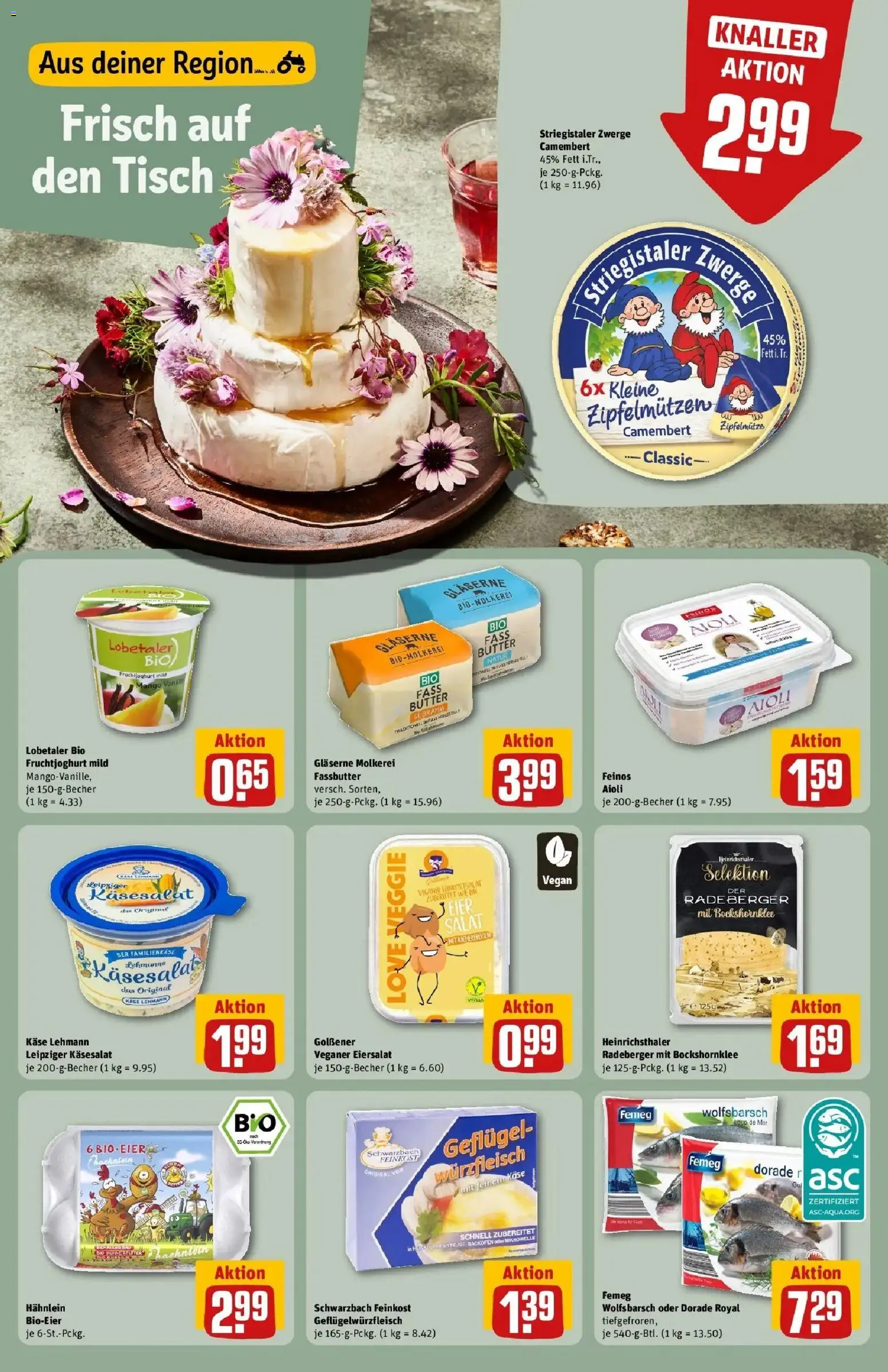 REWE Prospekt ab 12.10.2026 zum Blättern » Angebote | Seite: 21 | Produkte: Mikrowelle, Tisch, Vanille, Mango