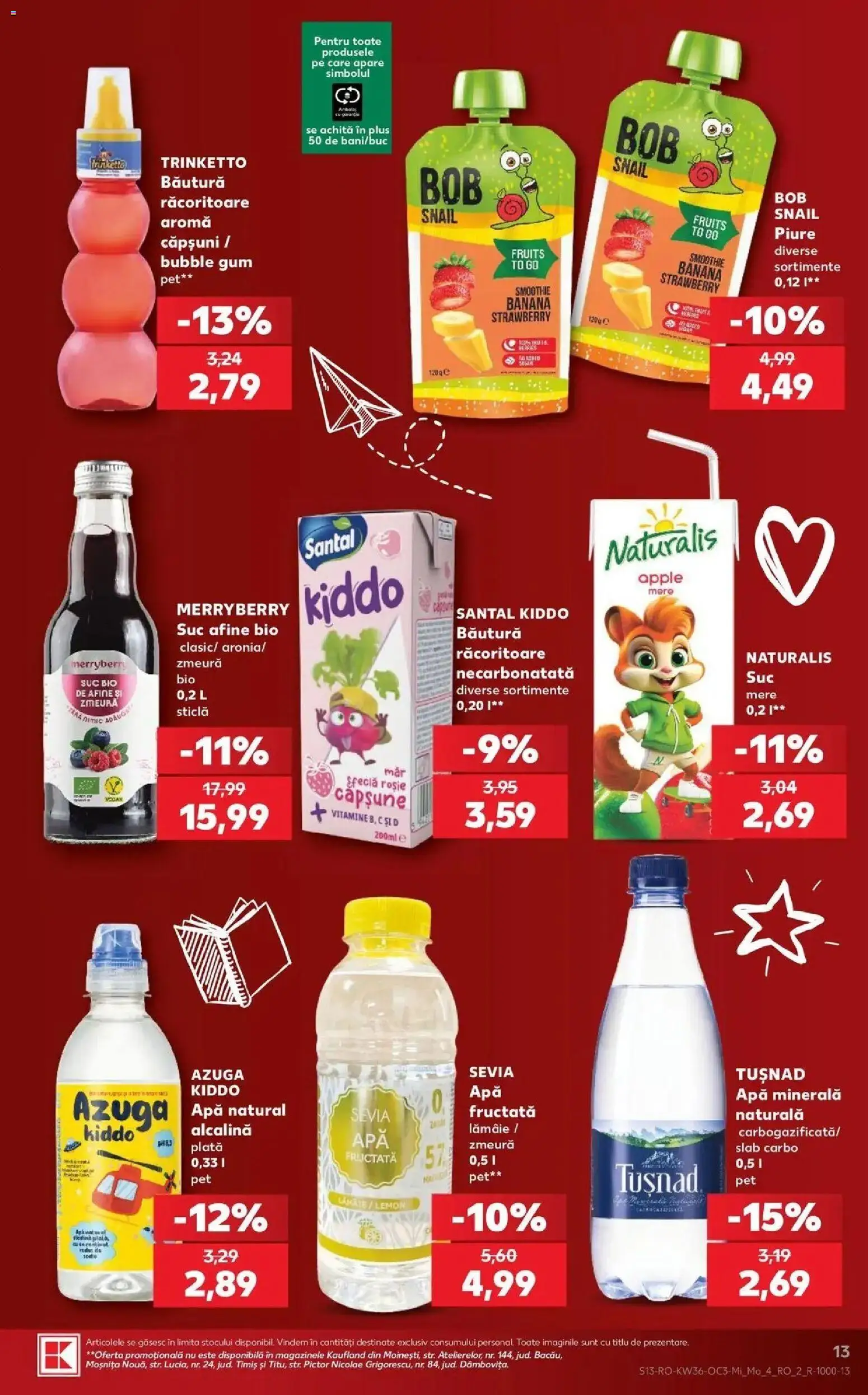 Kaufland Baia Mare 02.09.2026 - Revista si Oferta | Pagină: 13 | Produse: Bio, Apa minerala, Apple, Lămâie