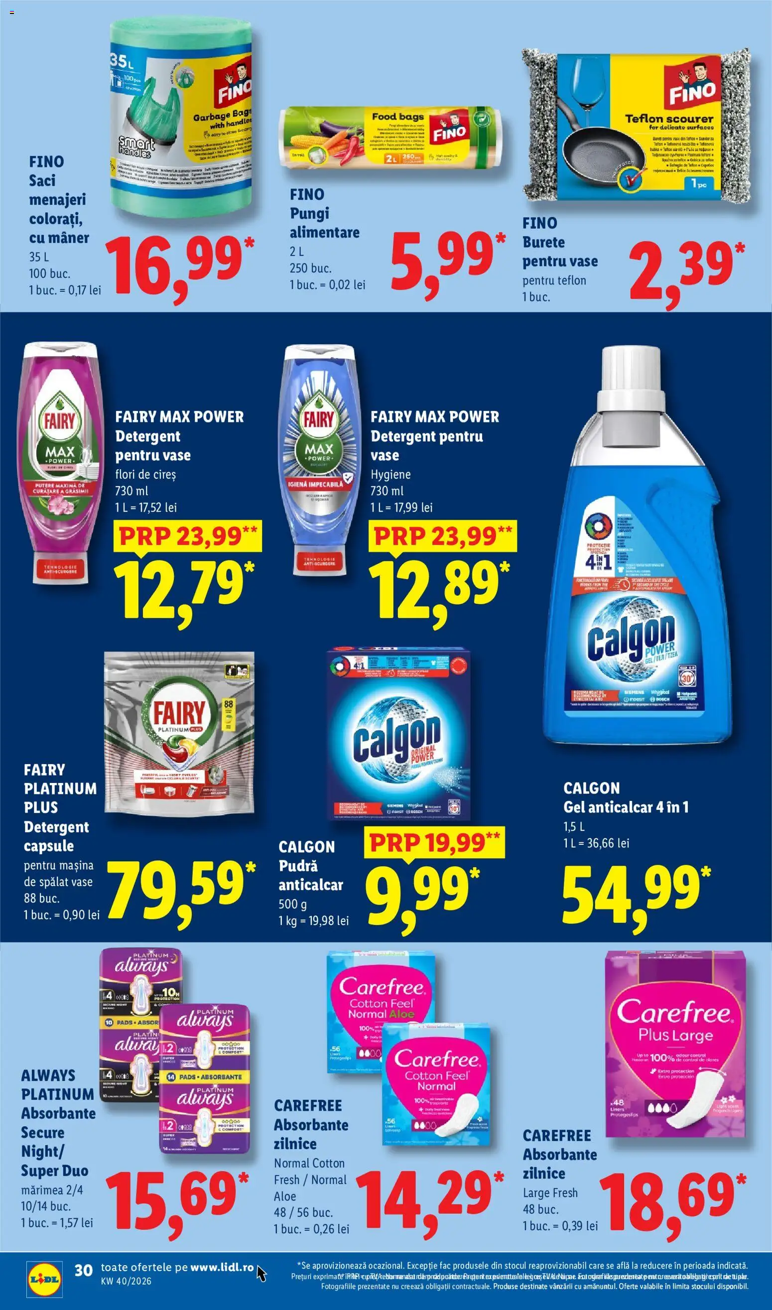 Noul catalog Lidl – valabil de la 28.09.2026 | Pagină: 30