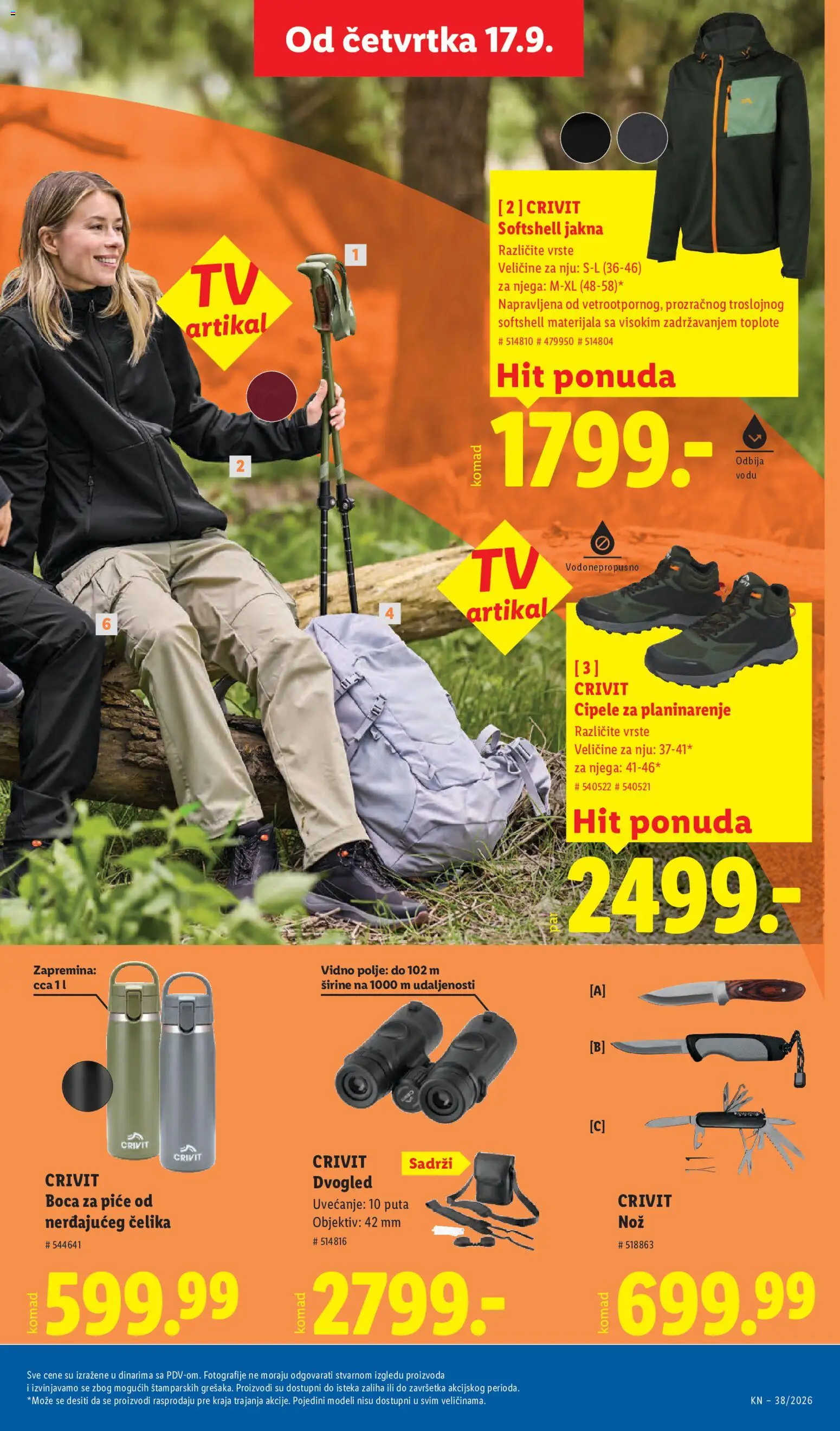 Lidl katalog - važi od 17.09.2026 | Strana: 63
