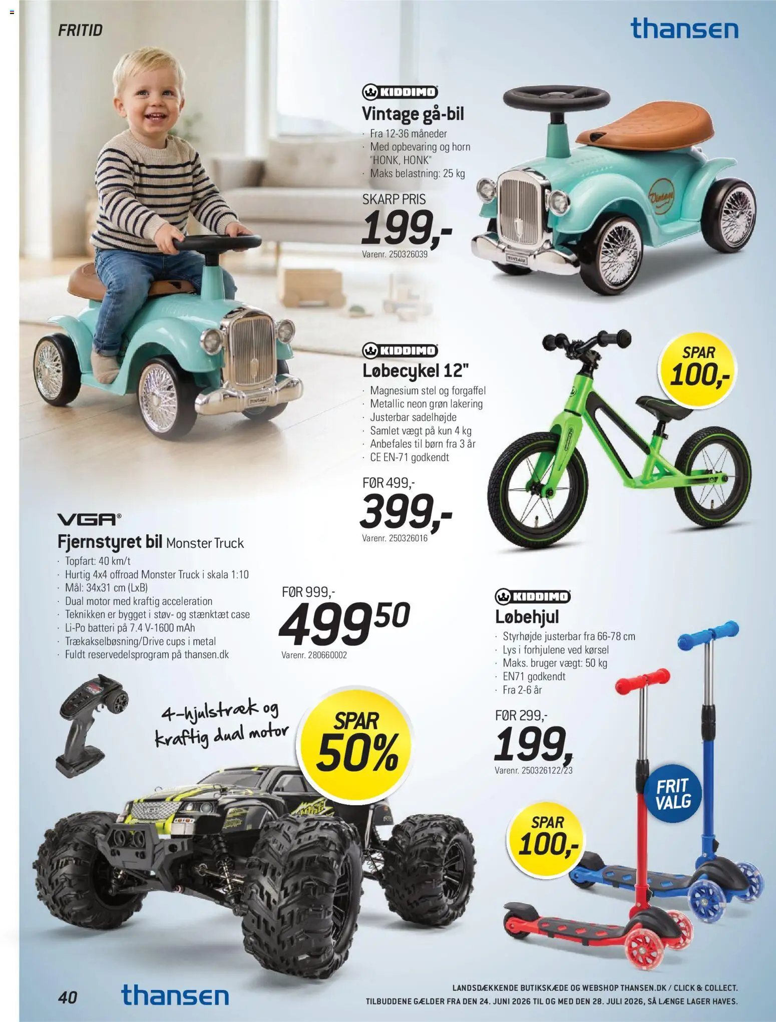 Thansen tilbudsavis – gyldig fra 24/06/2026 | Side: 40 | Produkter: Case, Batteri