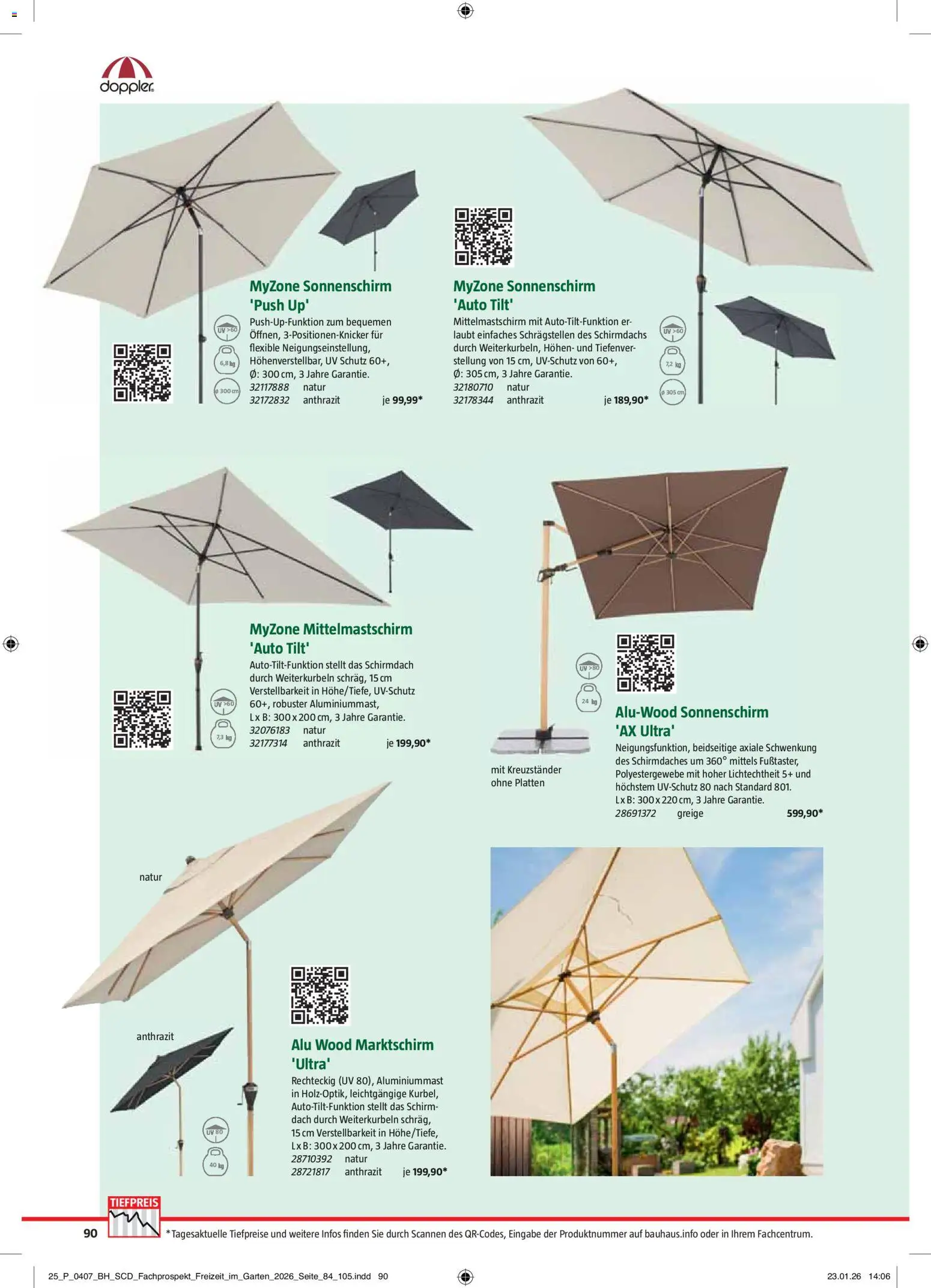 Bauhaus Freizeit im Garten gültig ab 01.05.2026 | Seite: 90